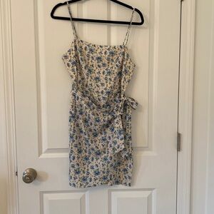 Floral Print Mini Dress